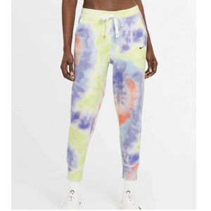 NIke Dri-Fit Fleece Tie Dye Sweatpants Joggers Size Medium